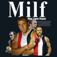 Man I Love Fraser Tee (White Text) Design