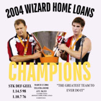 Wizard Home Loans Champions Tee Design