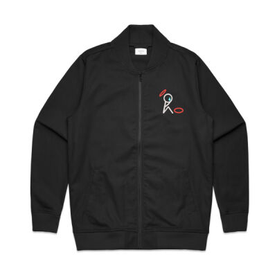 Sad Stickman Bomber Jacket (Embroidered) Thumbnail